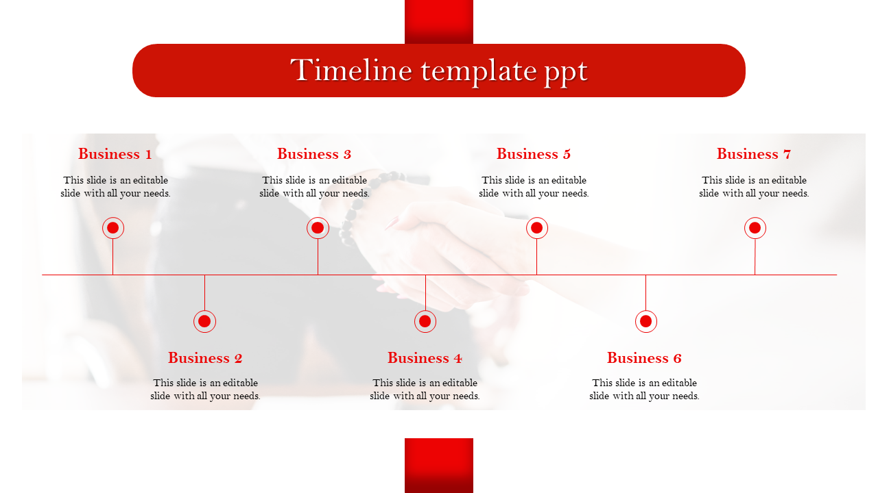 Magnificent Simple Timeline Template PPT Presentation Slides